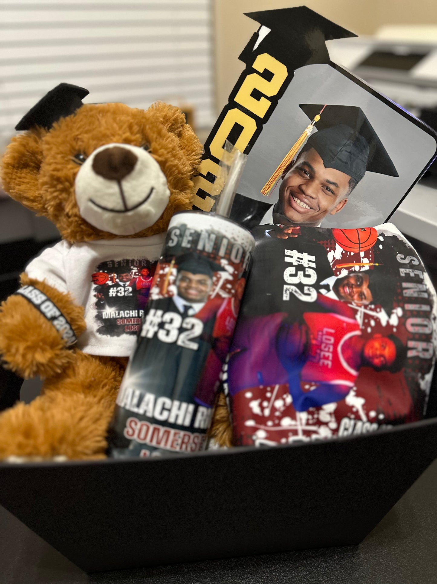 “You Did That” Graduation Basket