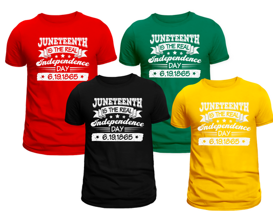 Juneteenth is the Real Independence Day Shirt